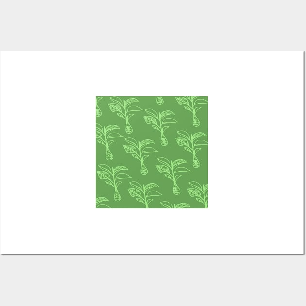 tropical plant hawaii aloha print Wall Art by maplunk